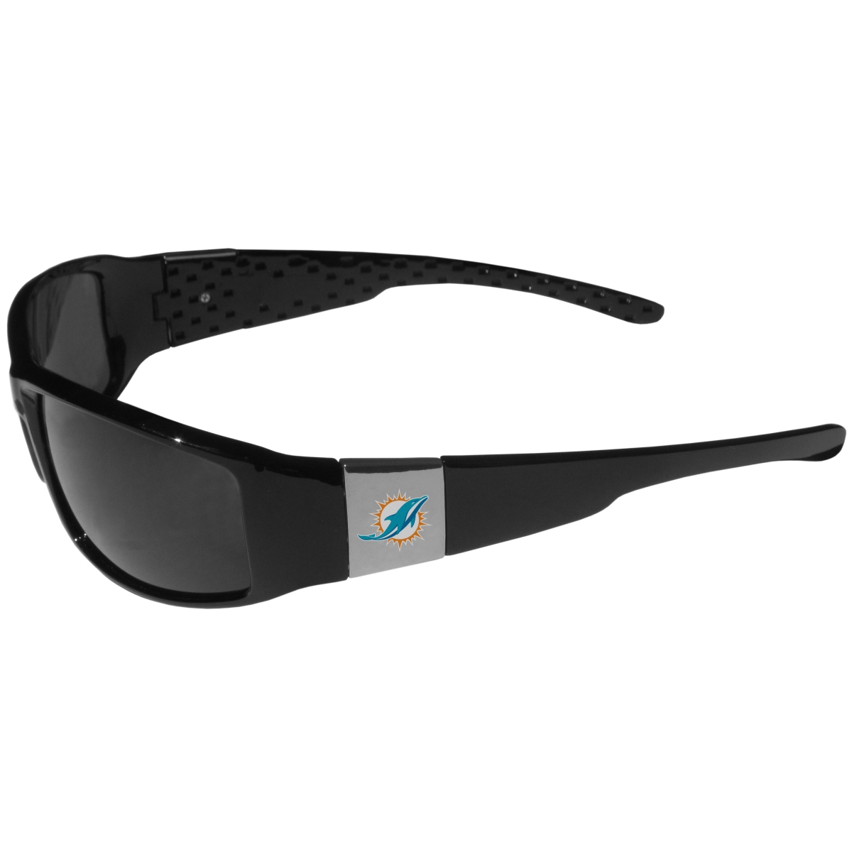 Picture of Siskiyou 2FCP060 Unisex NFL Miami Dolphins Chrome Wrap Sunglasses - One Size