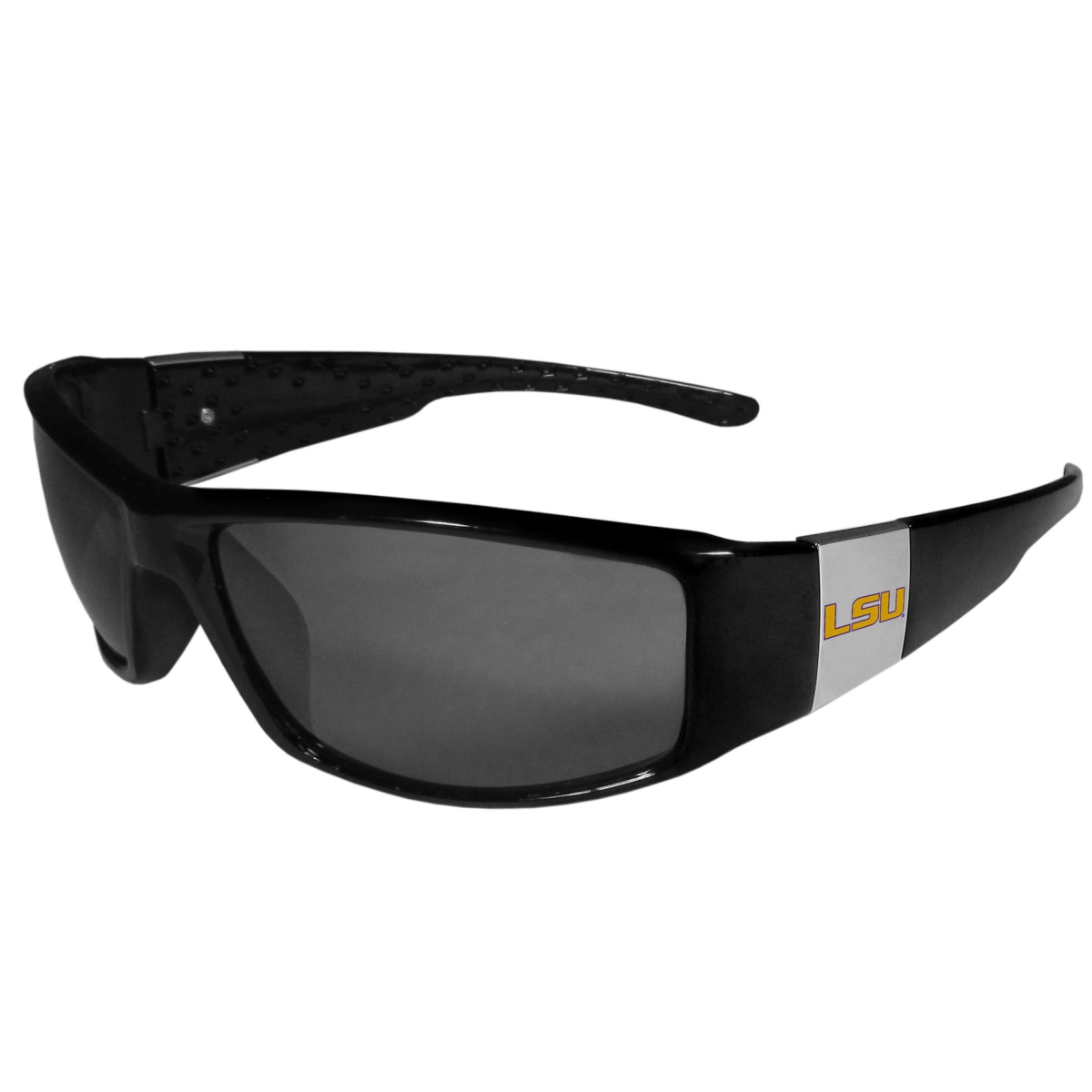 Siskiyou 2CCP43 Unisex NCAA LSU Tigers Chrome Wrap Sunglasses - One Size