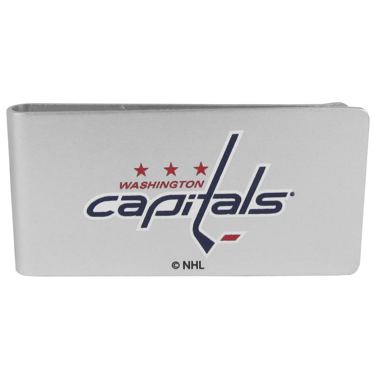 Picture of Siskiyou HBMP150 Unisex NHL Washington Capitals Logo Money Clip - One Size