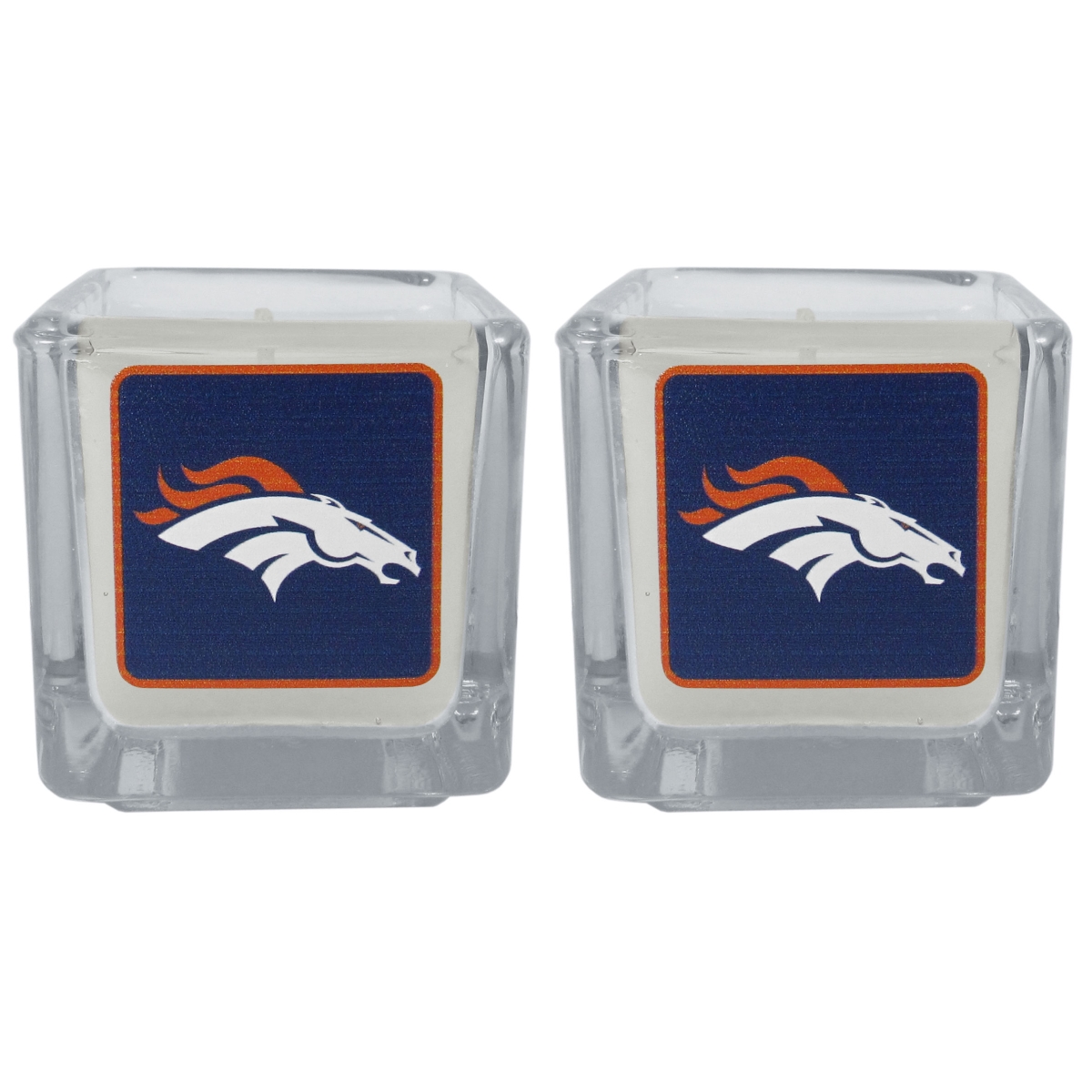 Picture of Siskiyou F2CP020 Unisex NFL Denver Broncos Graphics Candle Set