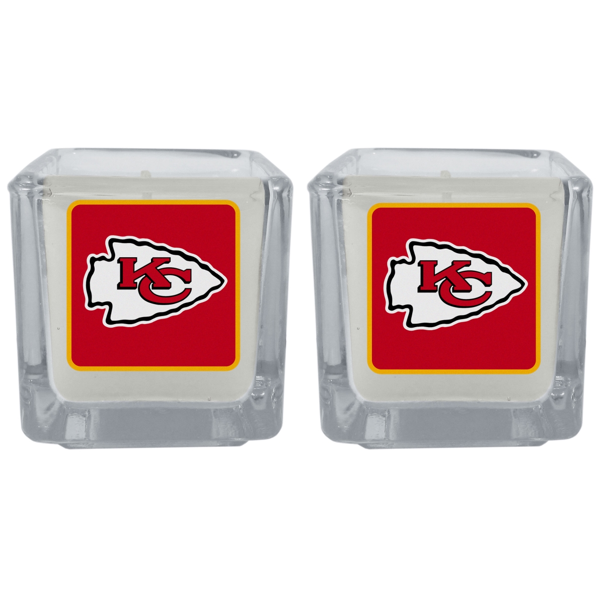 Picture of Siskiyou F2CP045 Unisex NFL Kansas City Chiefs Graphics Candle Set