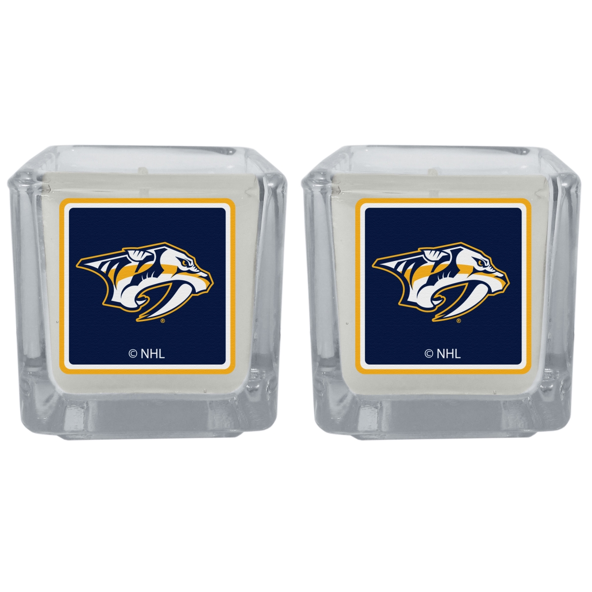 Siskiyou H2CP40 Unisex NHL Nashville Predators Graphics Candle Set