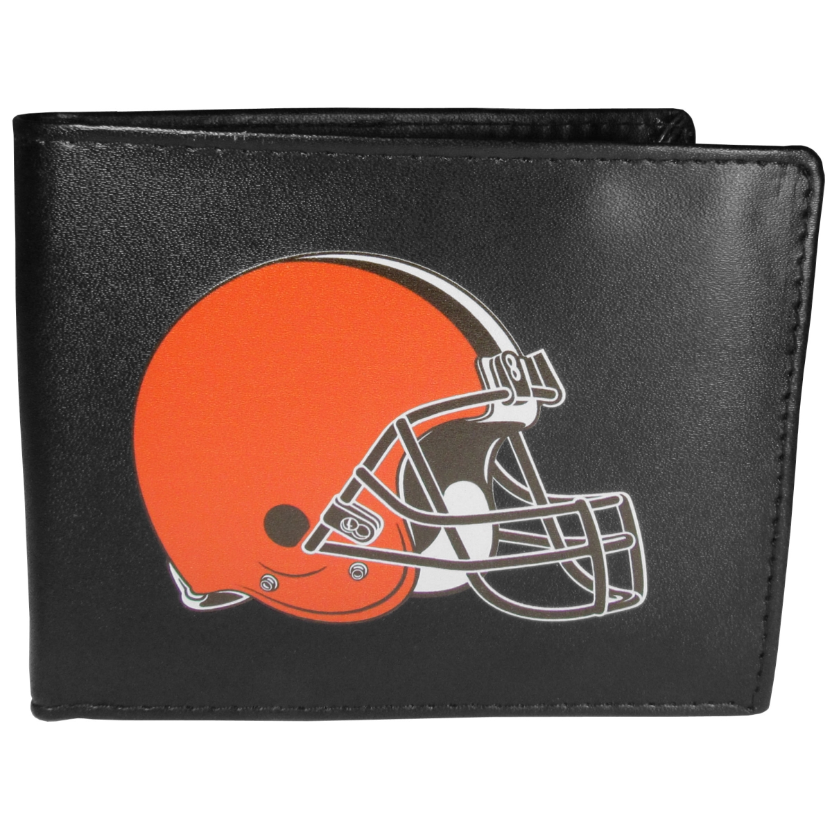 Cleveland Browns Bi-fold Wallet - Brown - Large - NFL Licensed