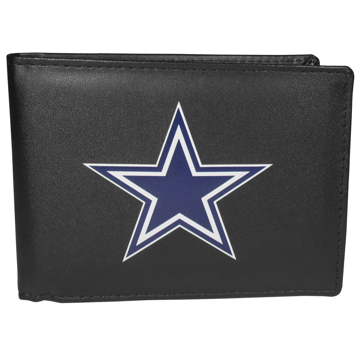 NFL Dallas Cowboys Bi-fold Wallet - Black - Large - Stylish Team Accessory