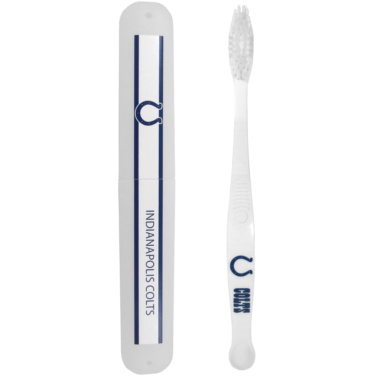 Picture of Siskiyou FTBR050TBC NFL Indianapolis Colts Toothbrush & Travel Case - One Size