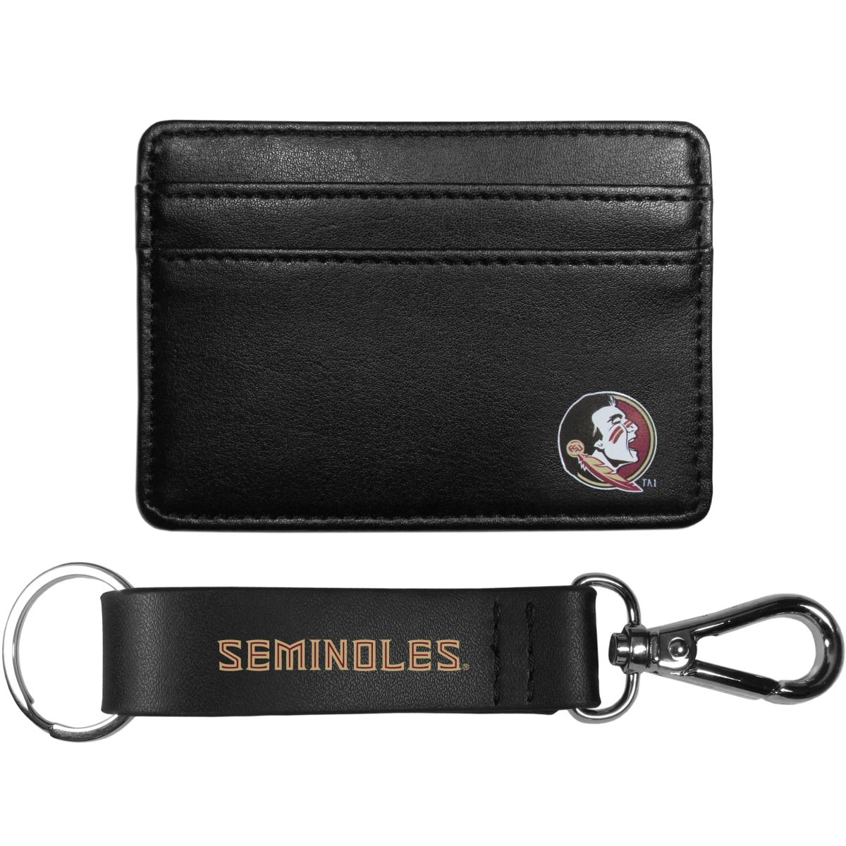Siskiyou CWW7KCS Unisex NCAA Florida State Seminoles Weekend Wallet & Strap Key Chain - One Size