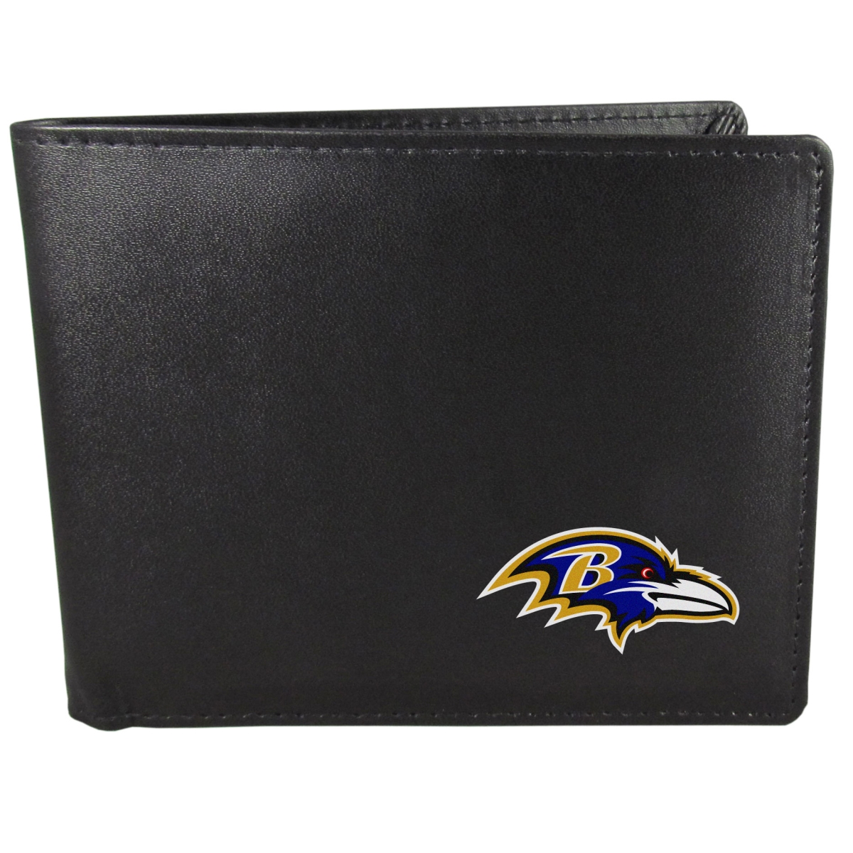 Siskiyou FBWP180 Male NFL Baltimore Ravens Bi-fold Wallet - One Size