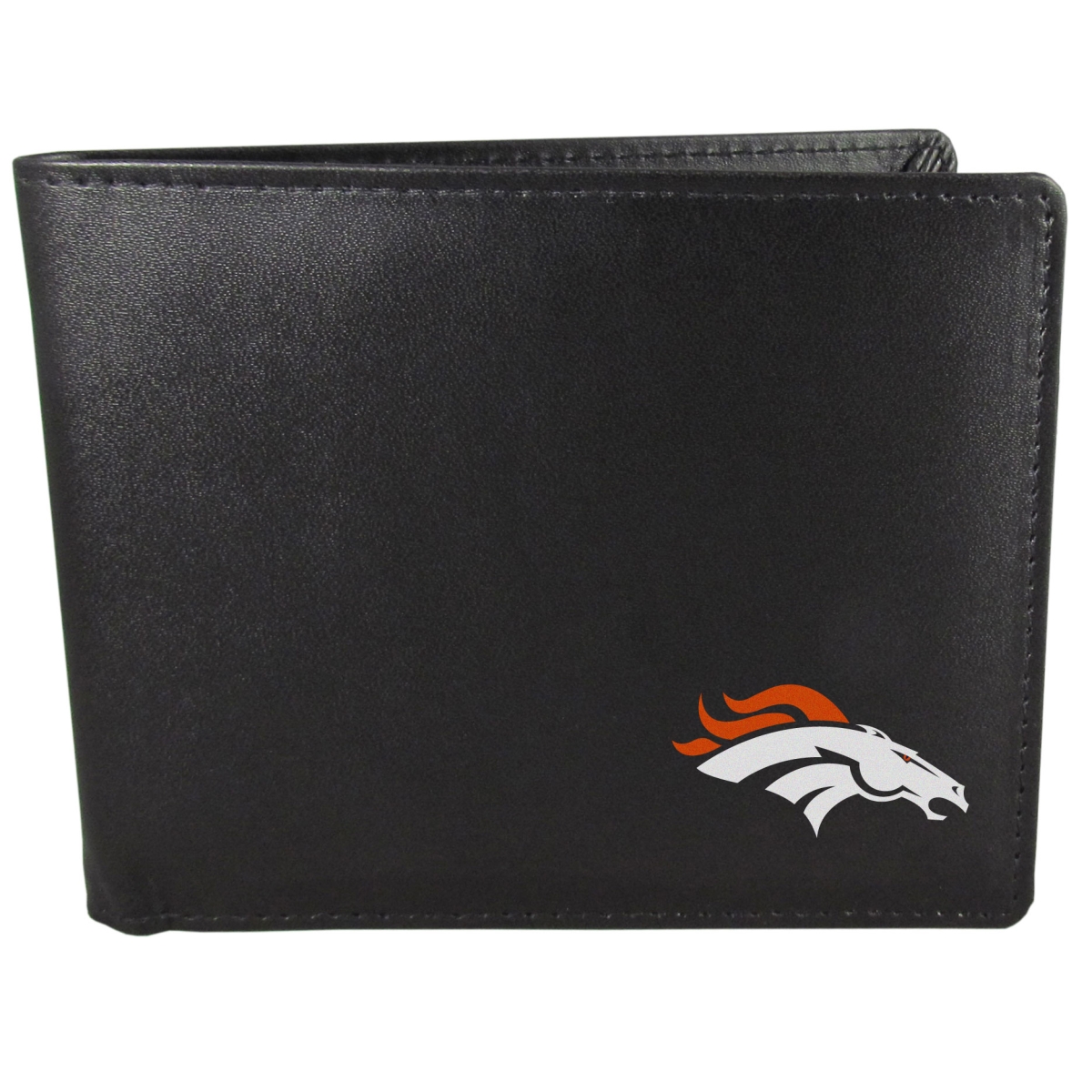 Siskiyou FBWP020 Male NFL Denver Broncos Bi-fold Wallet - One Size
