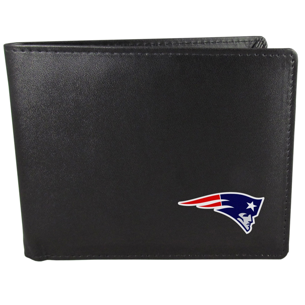 Siskiyou FBWP120 Male NFL New England Patriots Bi-fold Wallet - One Size