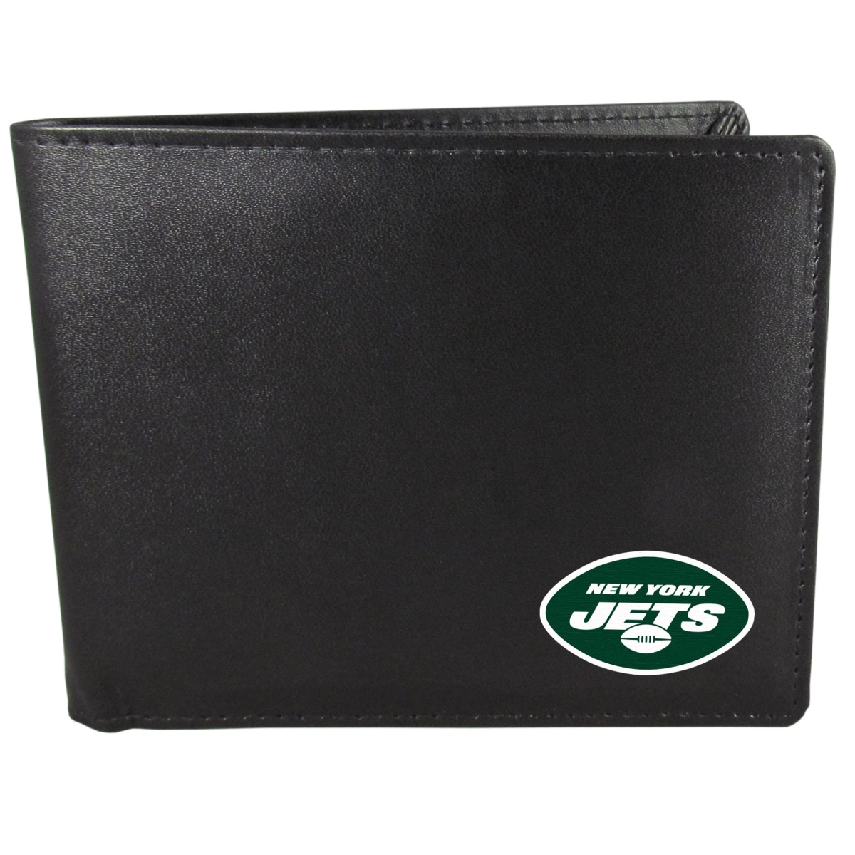 Siskiyou FBWP100 Male NFL New York Jets Bi-fold Wallet - One Size