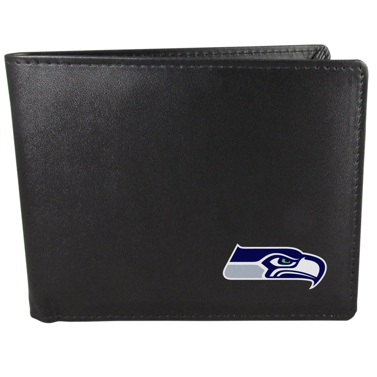 Siskiyou FBWP155 Male NFL Seattle Seahawks Bi-fold Wallet - One Size