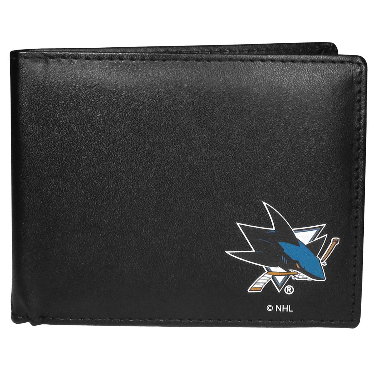Picture of Siskiyou HBWP115 Male NHL San Jose Sharks Bi-fold Wallet - One Size