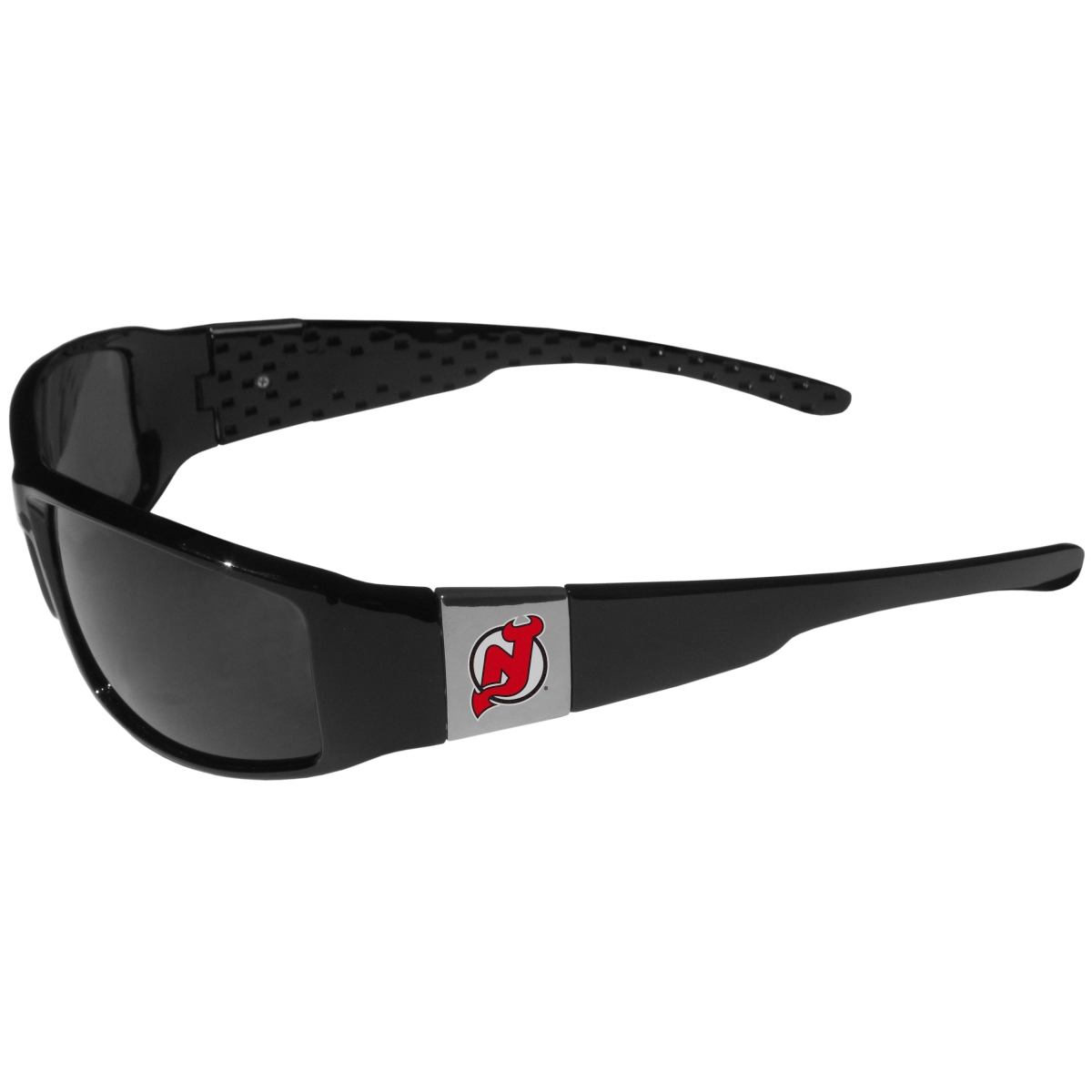 Siskiyou 2HCP50 Unisex NHL New Jersey Devils Chrome Wrap Sunglasses - One Size