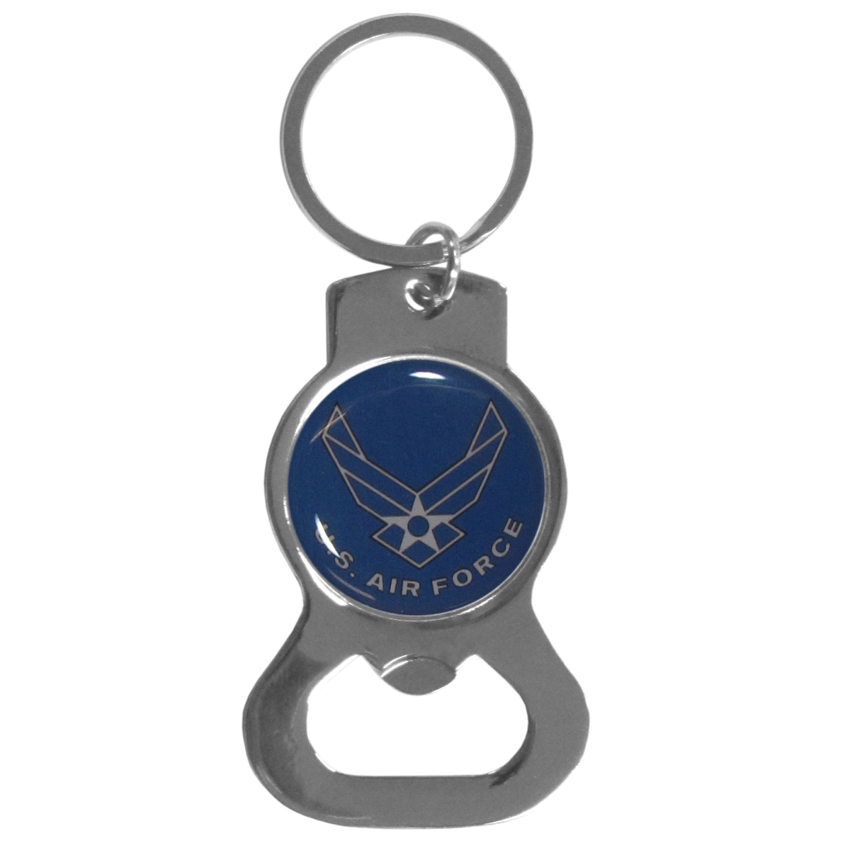 Picture of Siskiyou SKB18C Unisex Military&#44; Patriotic & Firefighter Air Force Bottle Opener Key Chain - One Size