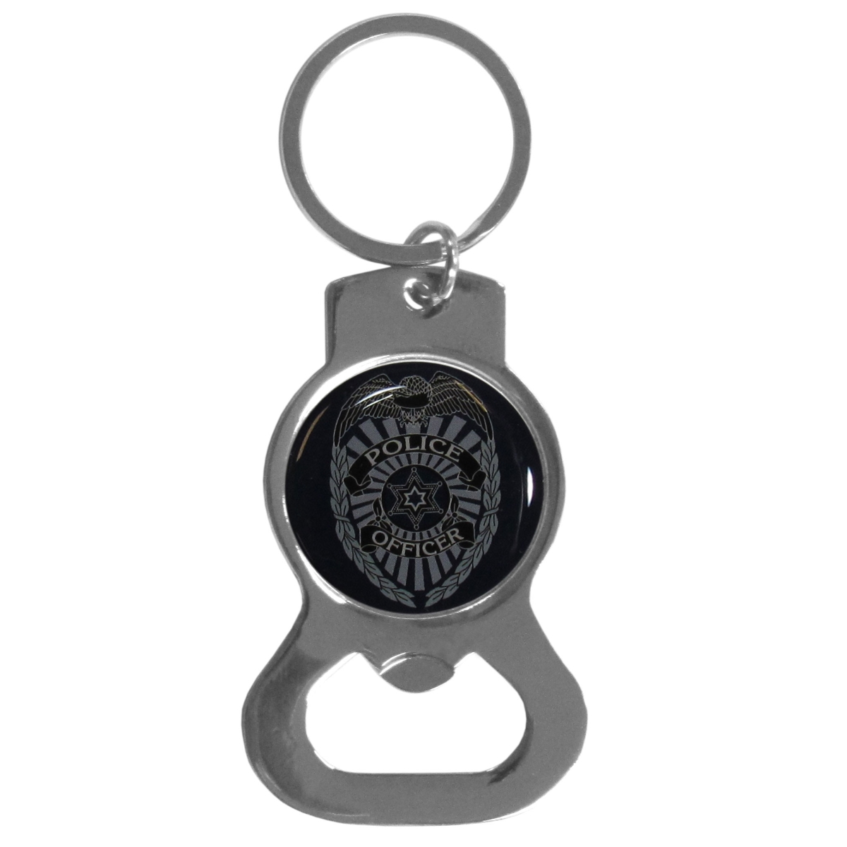 Picture of Siskiyou SKB51C Unisex Police Bottle Opener Key Chain - One Size