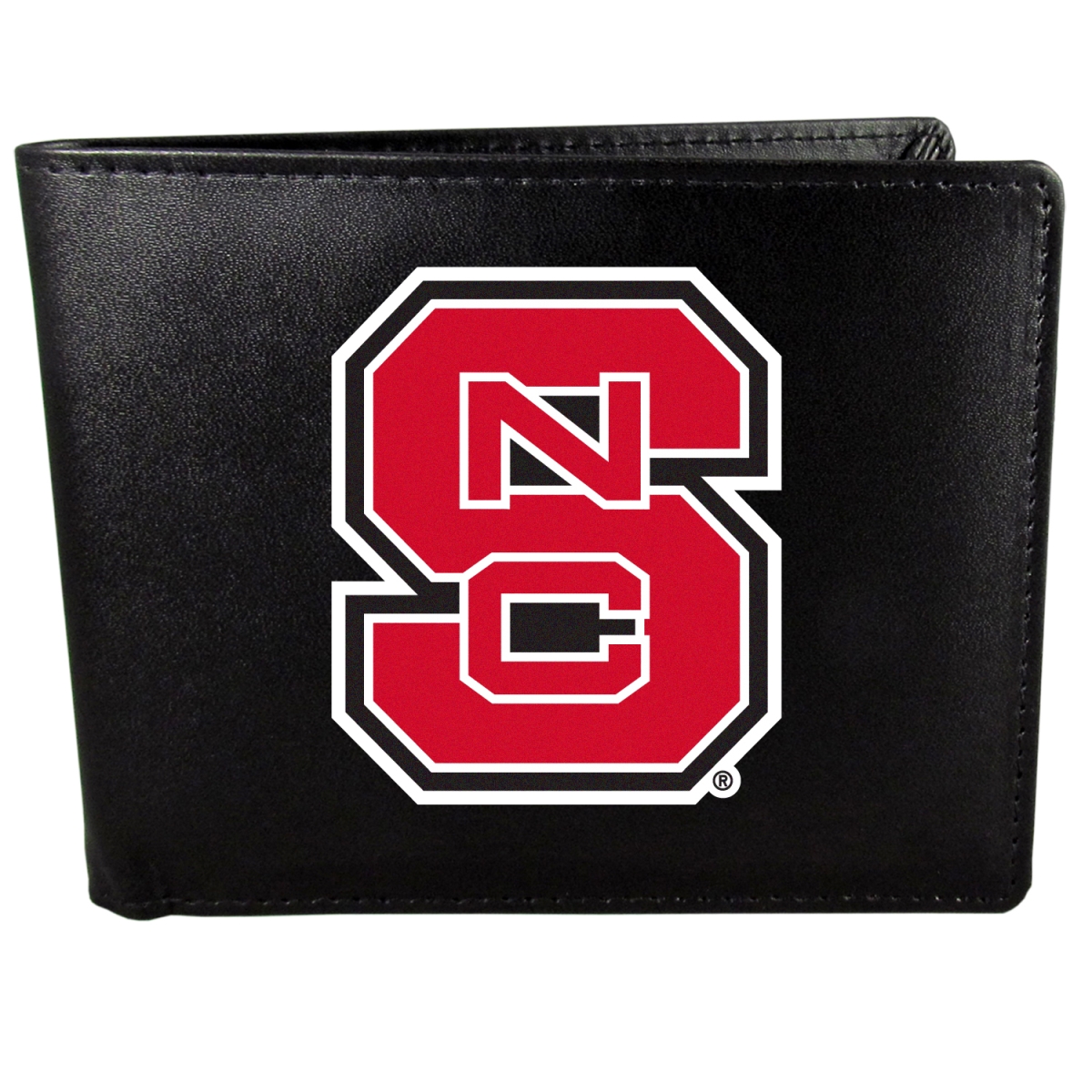 Siskiyou CBIL79 Male NCAA North Carolina State Wolfpack Bi-fold Logo Large Wallet - One Size