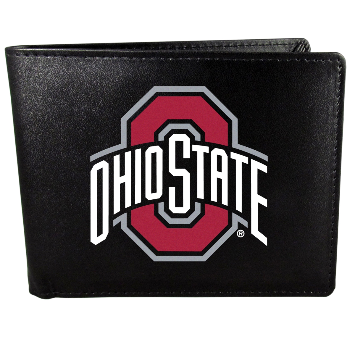 Siskiyou  Male NCAA Ohio State Buckeyes Bi-fold Logo Large Wallet - One Size
