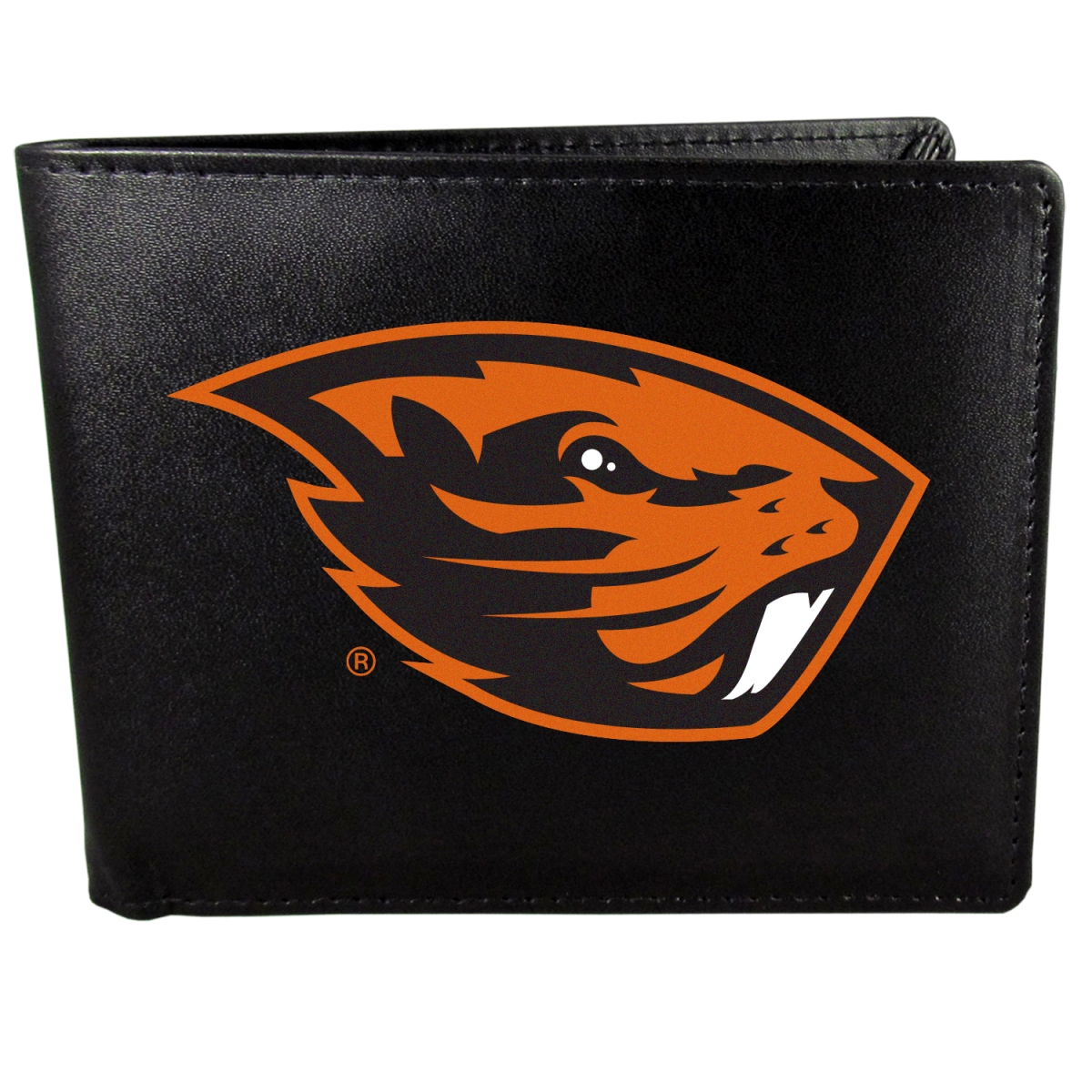 Siskiyou  Male NCAA Oregon State Beavers Bi-fold Logo Large Wallet - One Size