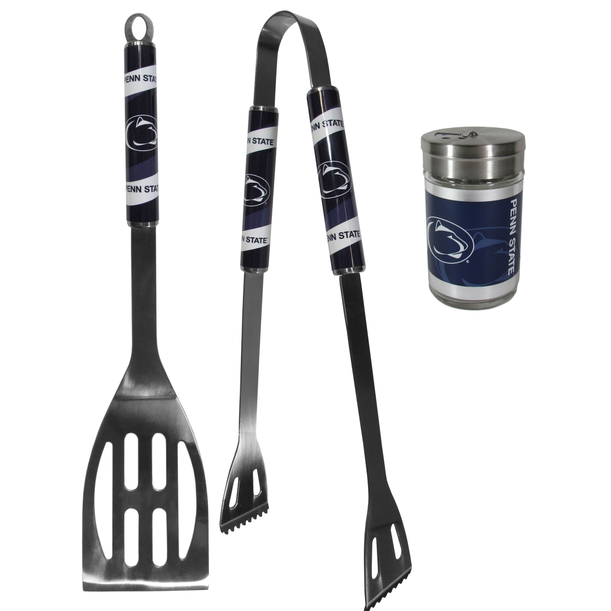 Picture of Siskiyou C2BQ27SEA Unisex NCAA Penn State Nittany Lions 2 Piece BBQ Set with Season Shaker - One Size