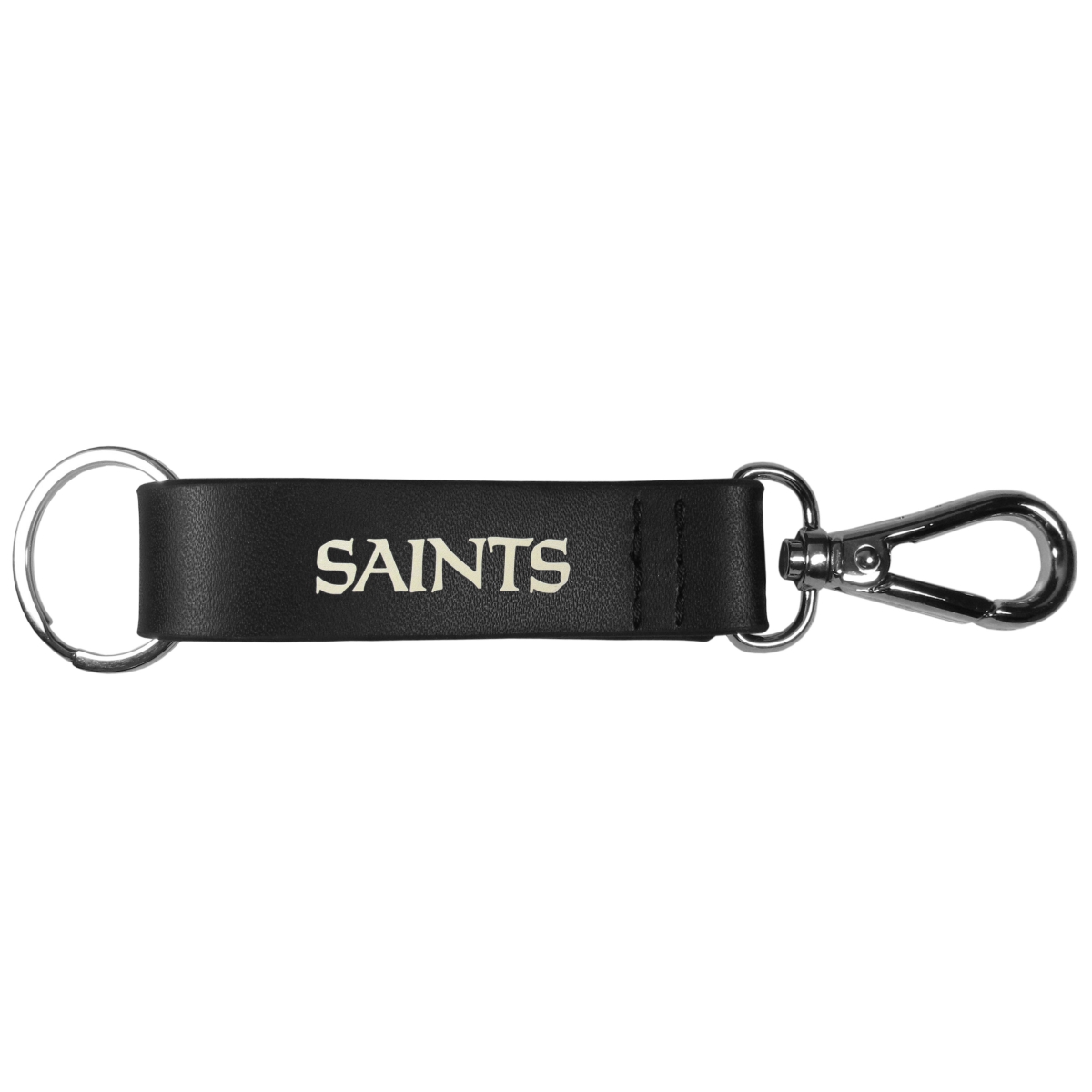 Siskiyou FKCS150 Unisex NFL New Orleans Saints Black Strap Key Chain
