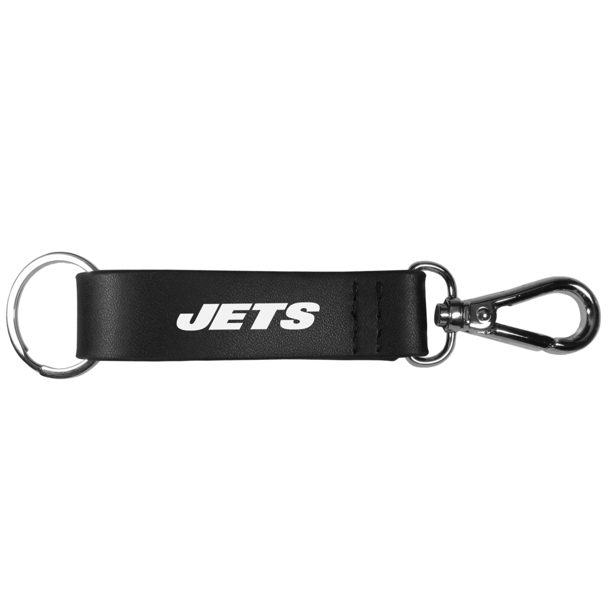 Siskiyou FKCS100 Unisex NFL New York Jets Black Strap Key Chain