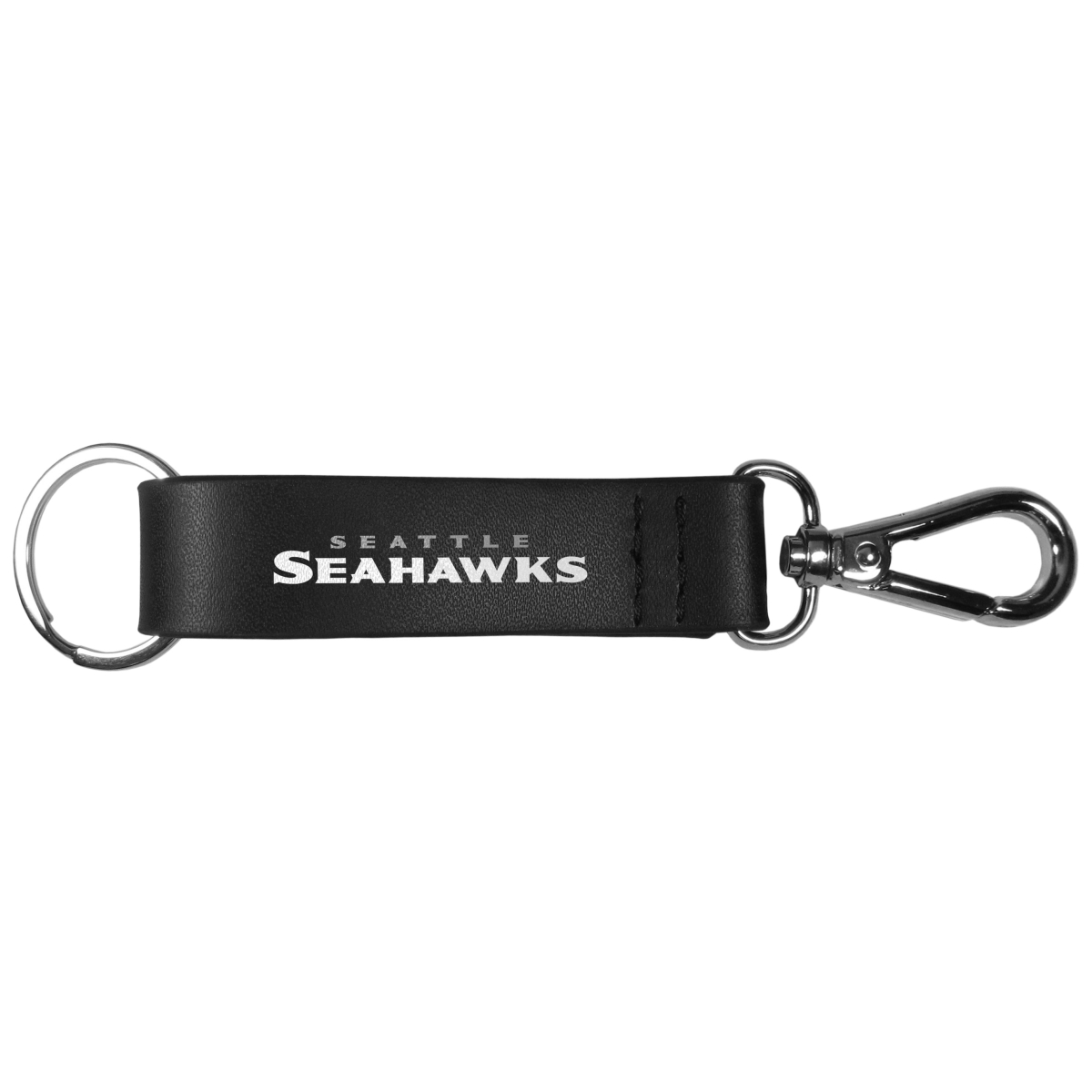 Siskiyou FKCS155 Unisex NFL Seattle Seahawks Black Strap Key Chain