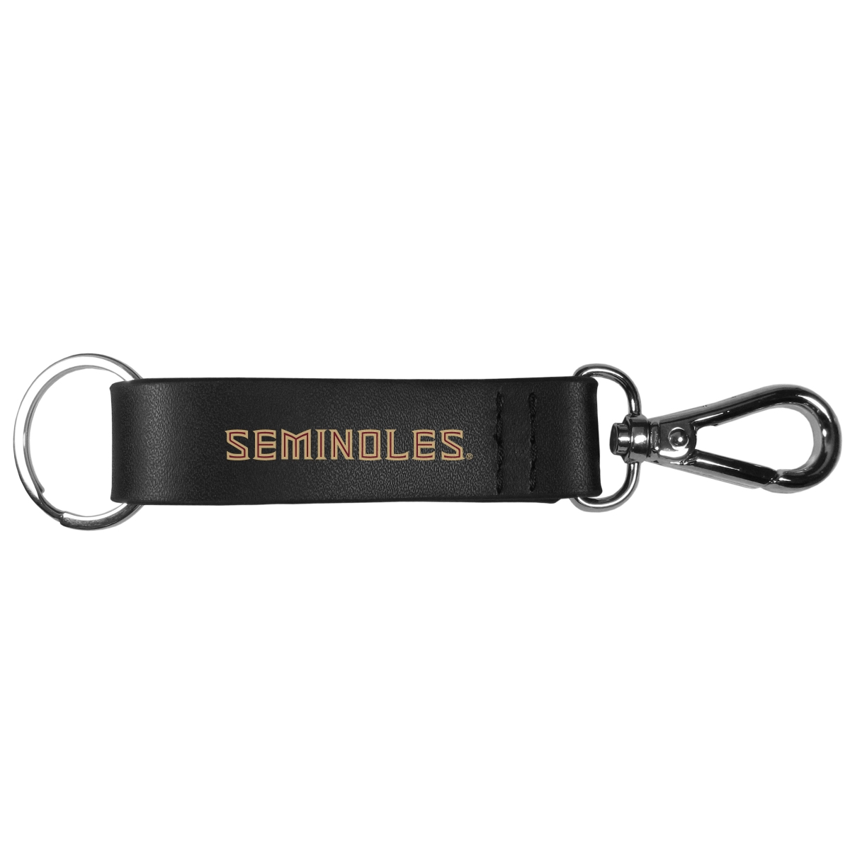 Siskiyou CKCS7 Unisex NCAA Florida State Seminoles Black Strap Key Chain