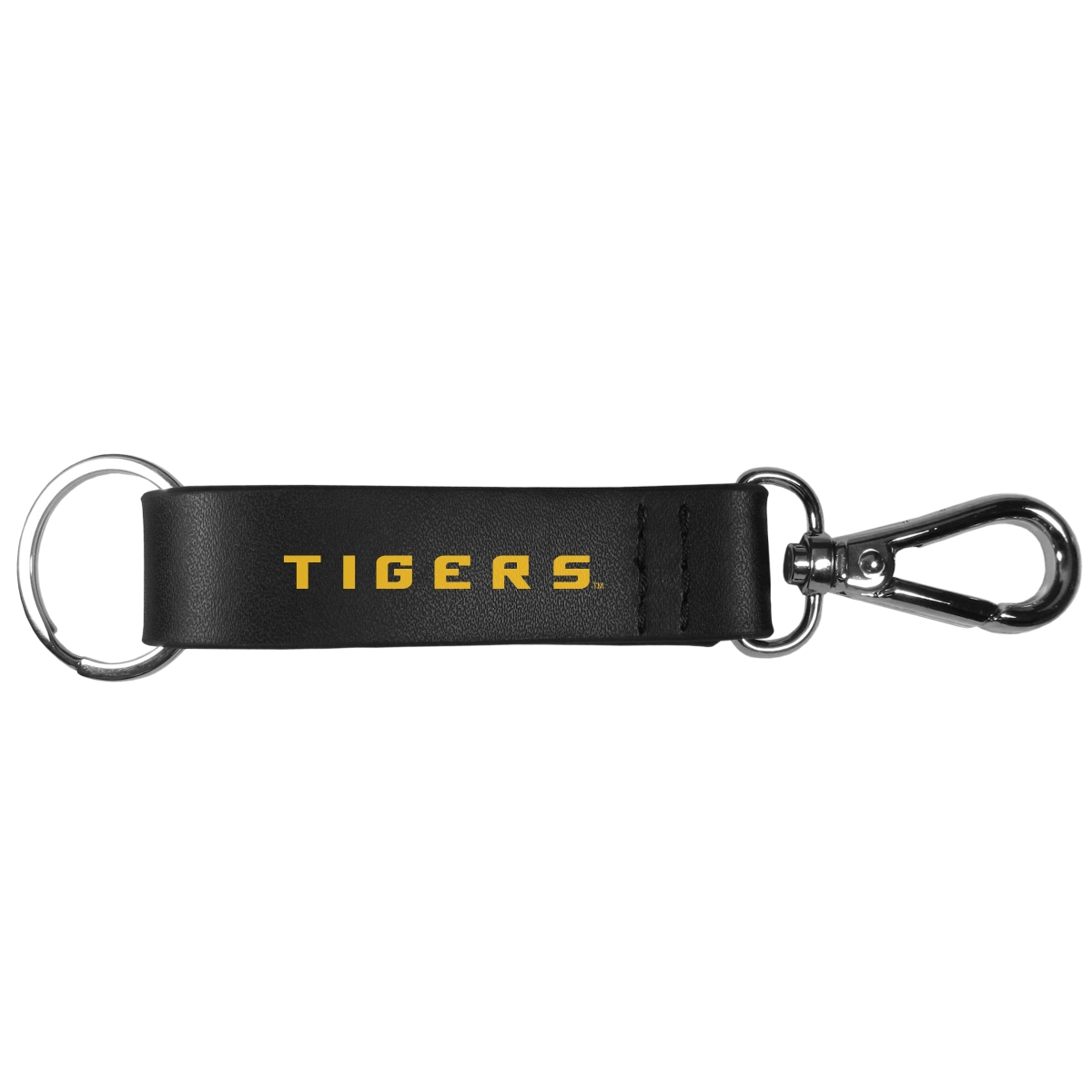 Siskiyou CKCS43 Unisex NCAA LSU Tigers Black Strap Key Chain