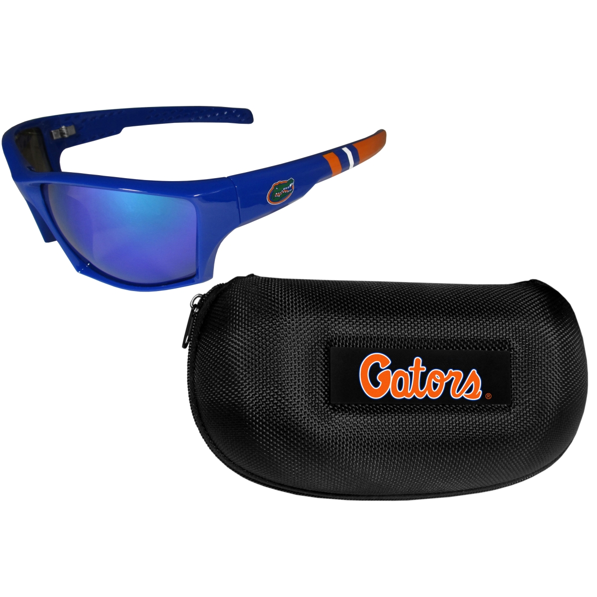 Siskiyou CESG4CP Unisex NCAA Florida Gators Edge Wrap Sunglass & Case Set - One Size
