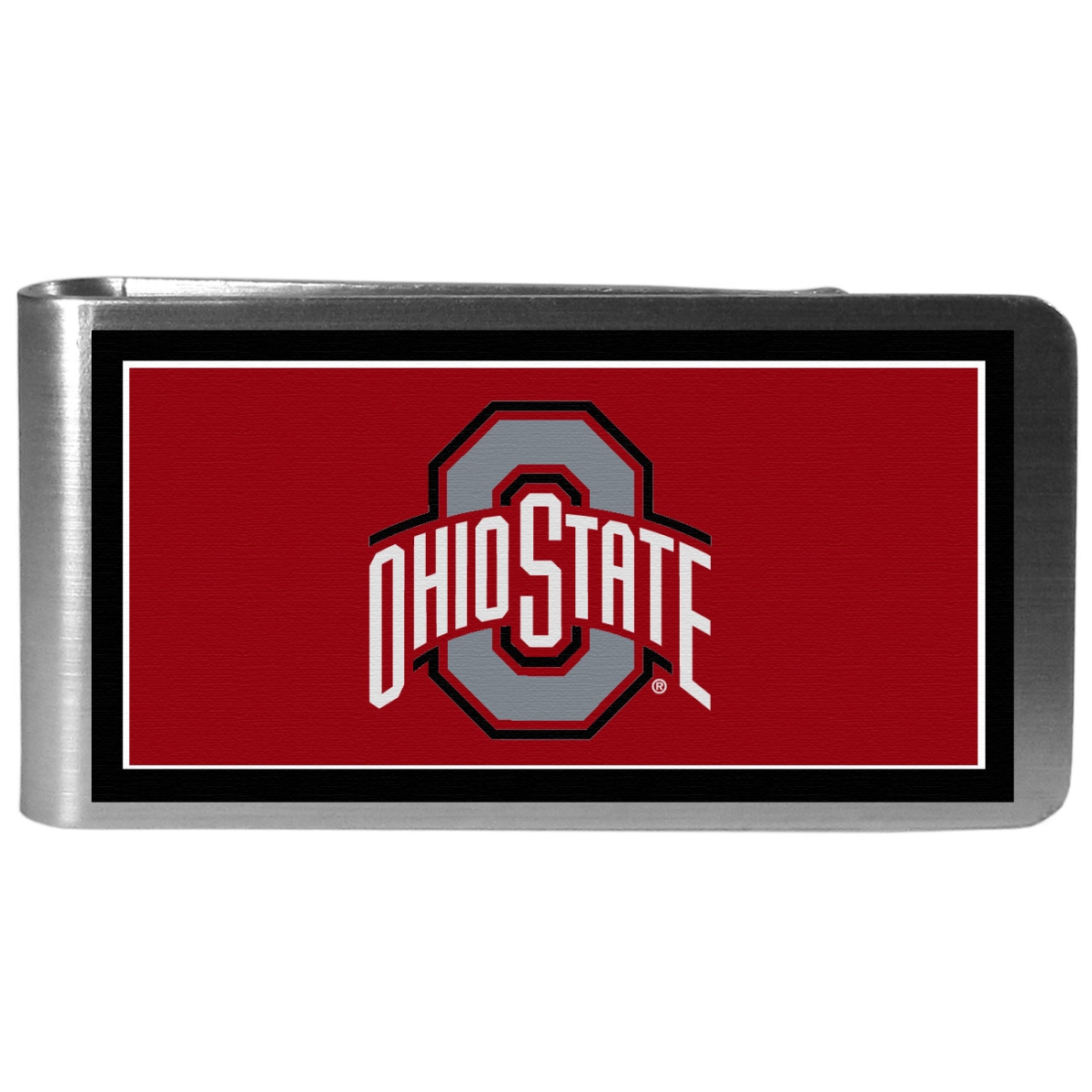 Picture of Siskiyou CLMP38 Male NCAA Ohio State Buckeyes Steel Logo Money Clip - One Size