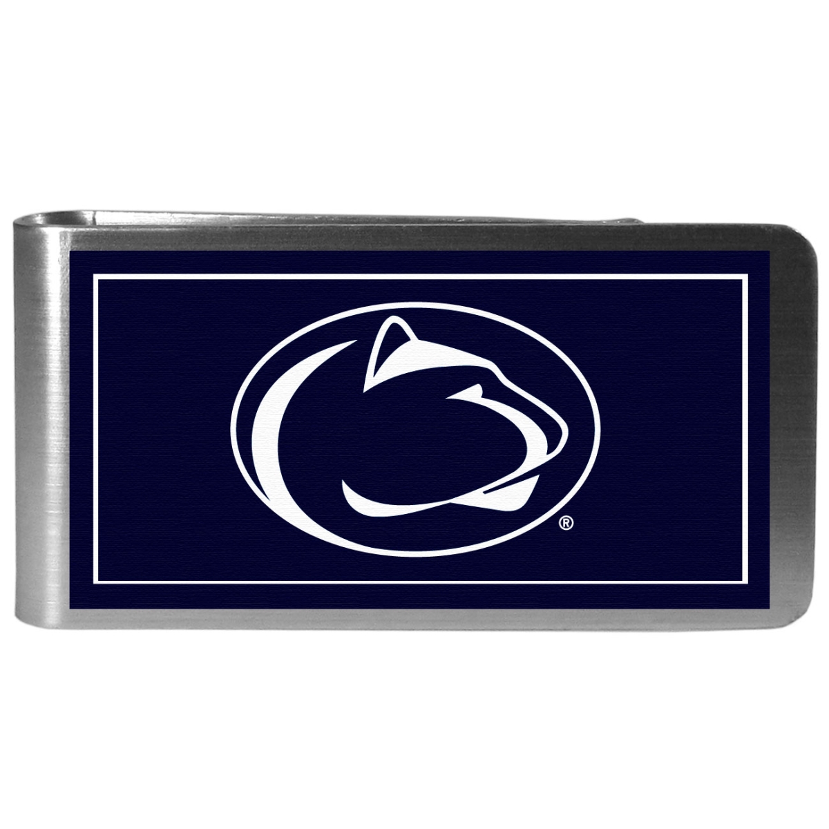 Siskiyou  Male NCAA Penn State Nittany Lions Steel Logo Money Clip - One Size