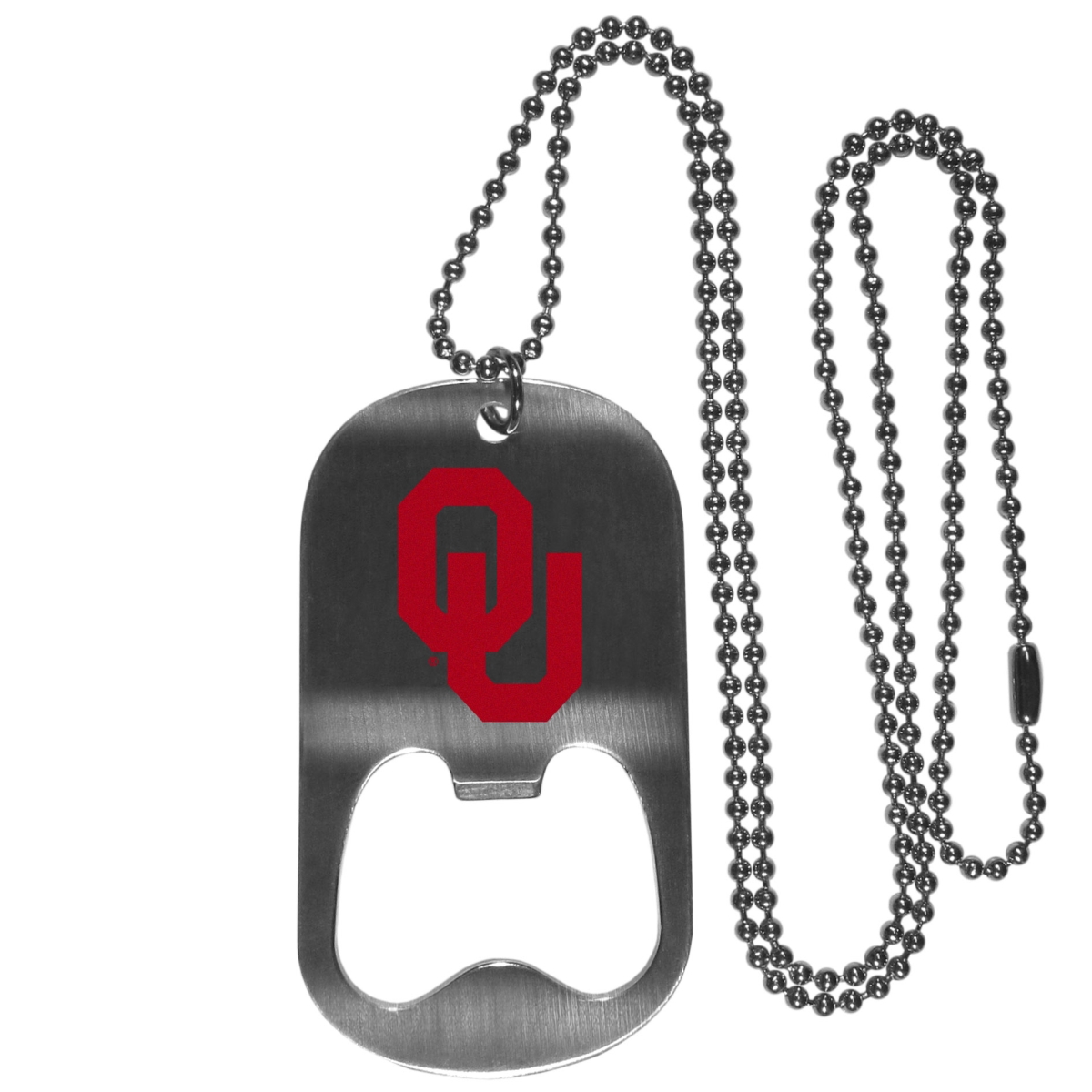 Picture of Siskiyou CBTN48 20 in. Unisex NCAA Oklahoma Sooners Bottle Opener Tag Necklaces