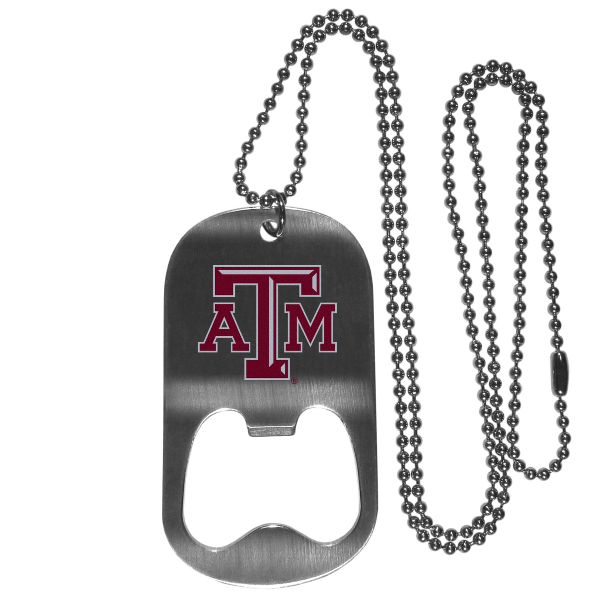 Picture of Siskiyou CBTN26 20 in. Unisex NCAA Texas A & M Aggies Bottle Opener Tag Necklaces