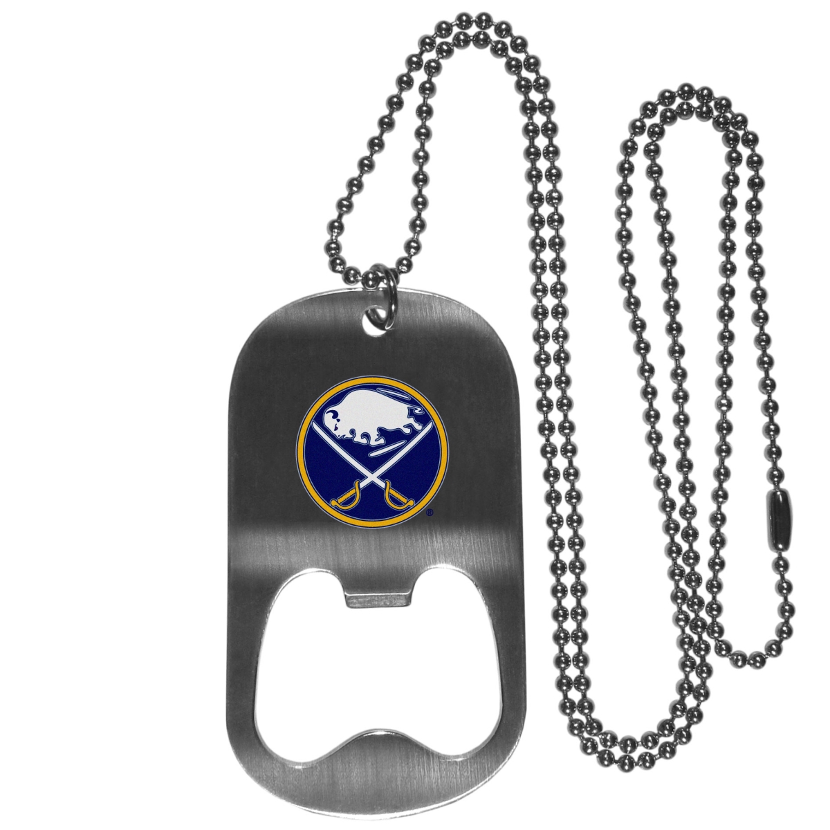 Picture of Siskiyou HBTN25 20 in. Unisex NHL Buffalo Sabres Bottle Opener Tag Necklaces