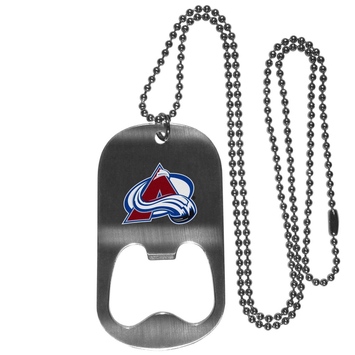 Picture of Siskiyou HBTN5 20 in. Unisex NHL Colorado Avalanche Bottle Opener Tag Necklaces