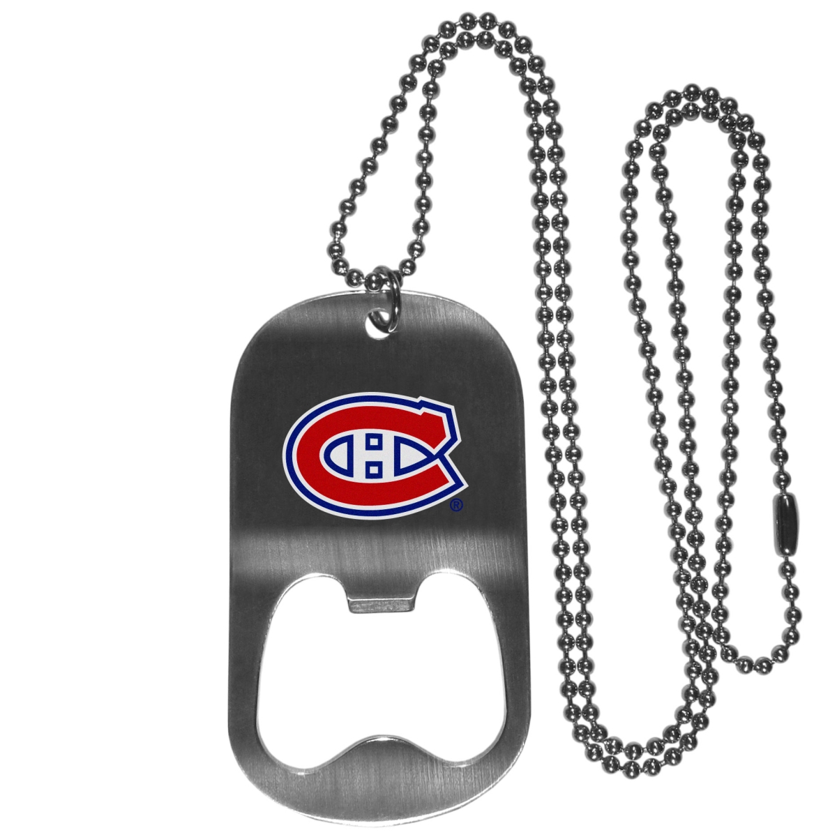 Picture of Siskiyou HBTN30 20 in. Unisex NHL Montreal Canadiens Bottle Opener Tag Necklaces