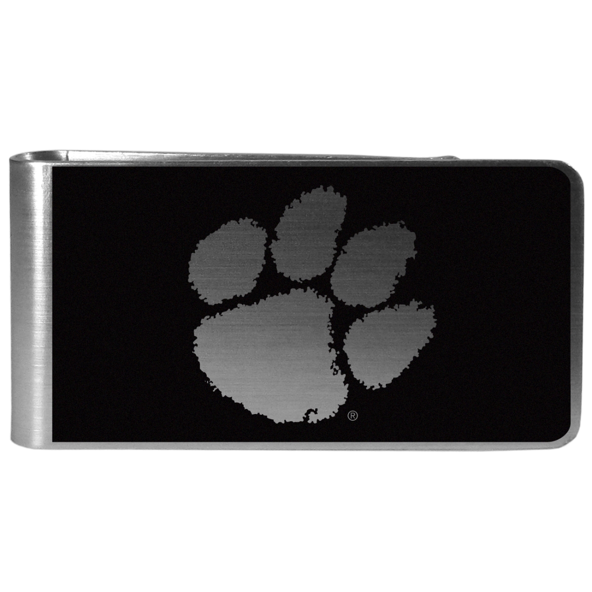 Picture of Siskiyou CBKM69 Male NCAA Clemson Tigers Black & Steel Money Clip - One Size