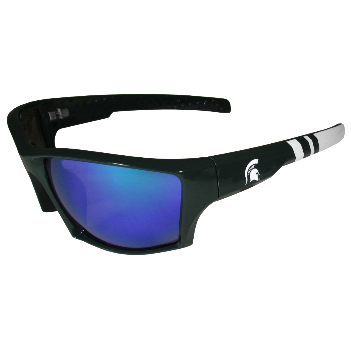 Michigan State Spartans Edge Wrap Sunglasses - Green - Unisex - Polarized