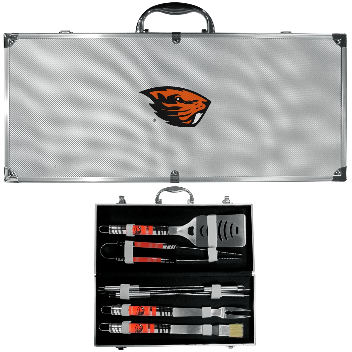 Siskiyou  Unisex NCAA Oregon State Beavers 8 Piece Tailgater BBQ Set