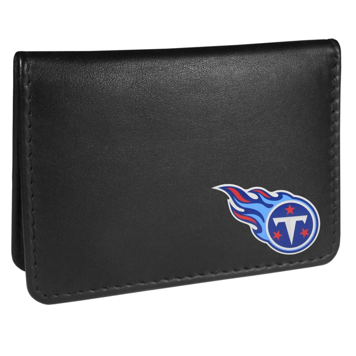 Siskiyou FBIM185KPV Unisex NFL Tennessee Titans Weekend Bi-fold Wallet & Valet Key Chain, Black