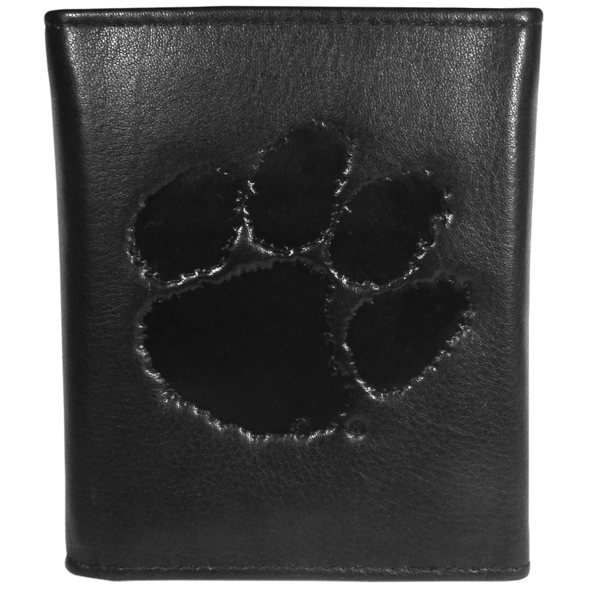 Siskiyou CLET69 NCAA Clemson Tigers Embossed Leather Tri-fold Wallet