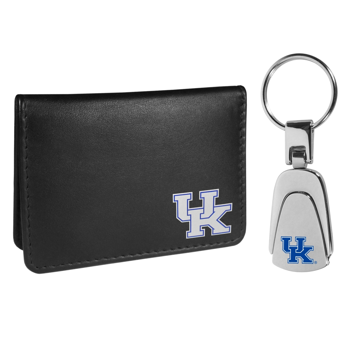 Siskiyou CBIM35KP NCAA Kentucky Wildcats Weekend Bi-fold Wallet & Steel Key Chain