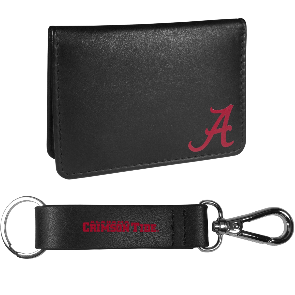 Siskiyou CBIM13KCS Alabama Crimson Tide Weekend Bi-Fold Wallet & Strap Key Chain