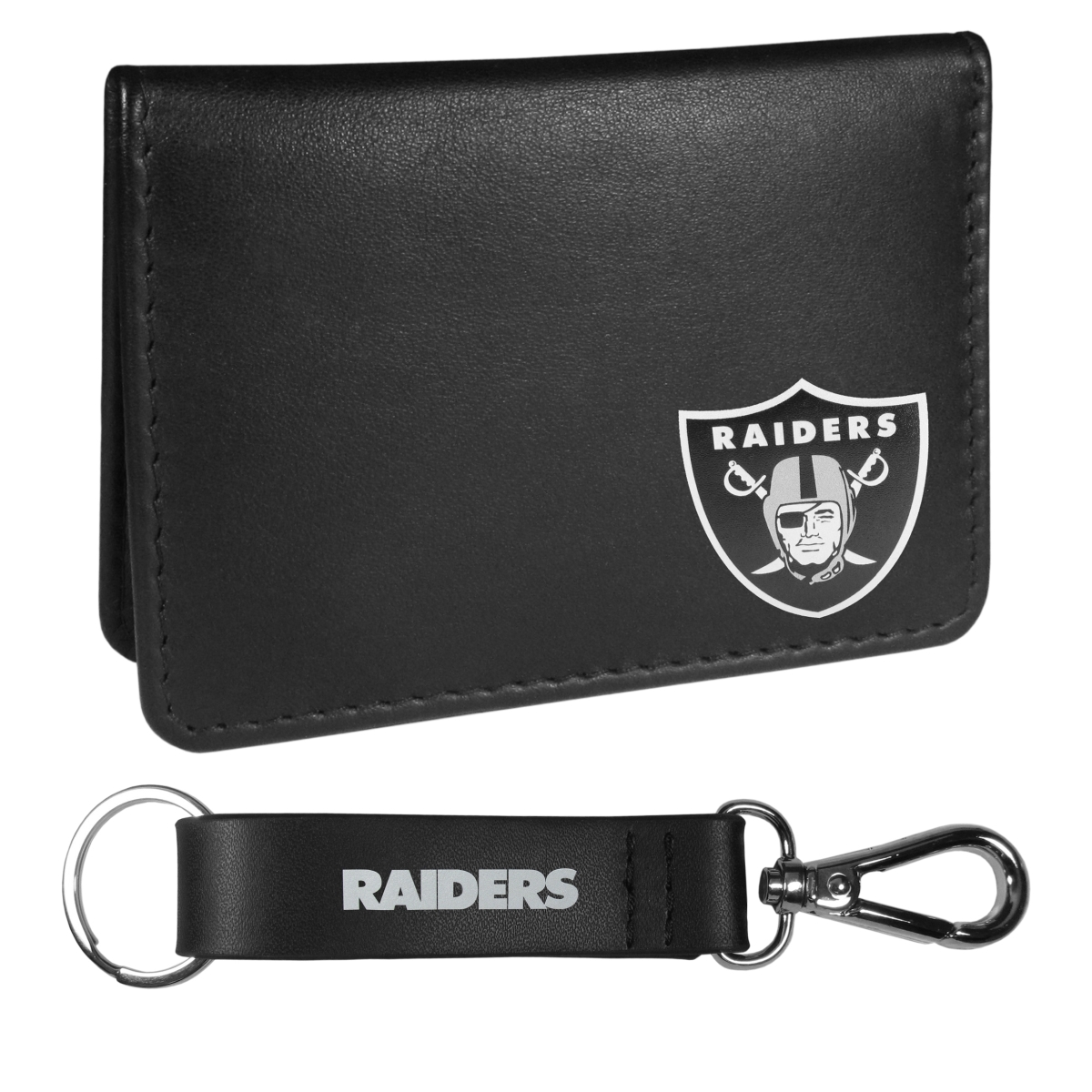 Siskiyou NFL New York Jets Leather Tri-Fold Wallet , Black