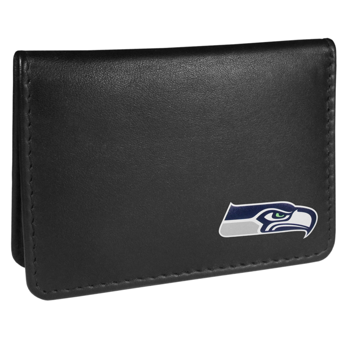 Siskiyou FBIM155KCS Seattle Seahawks Weekend Bi-Fold Wallet & Strap Key Chain