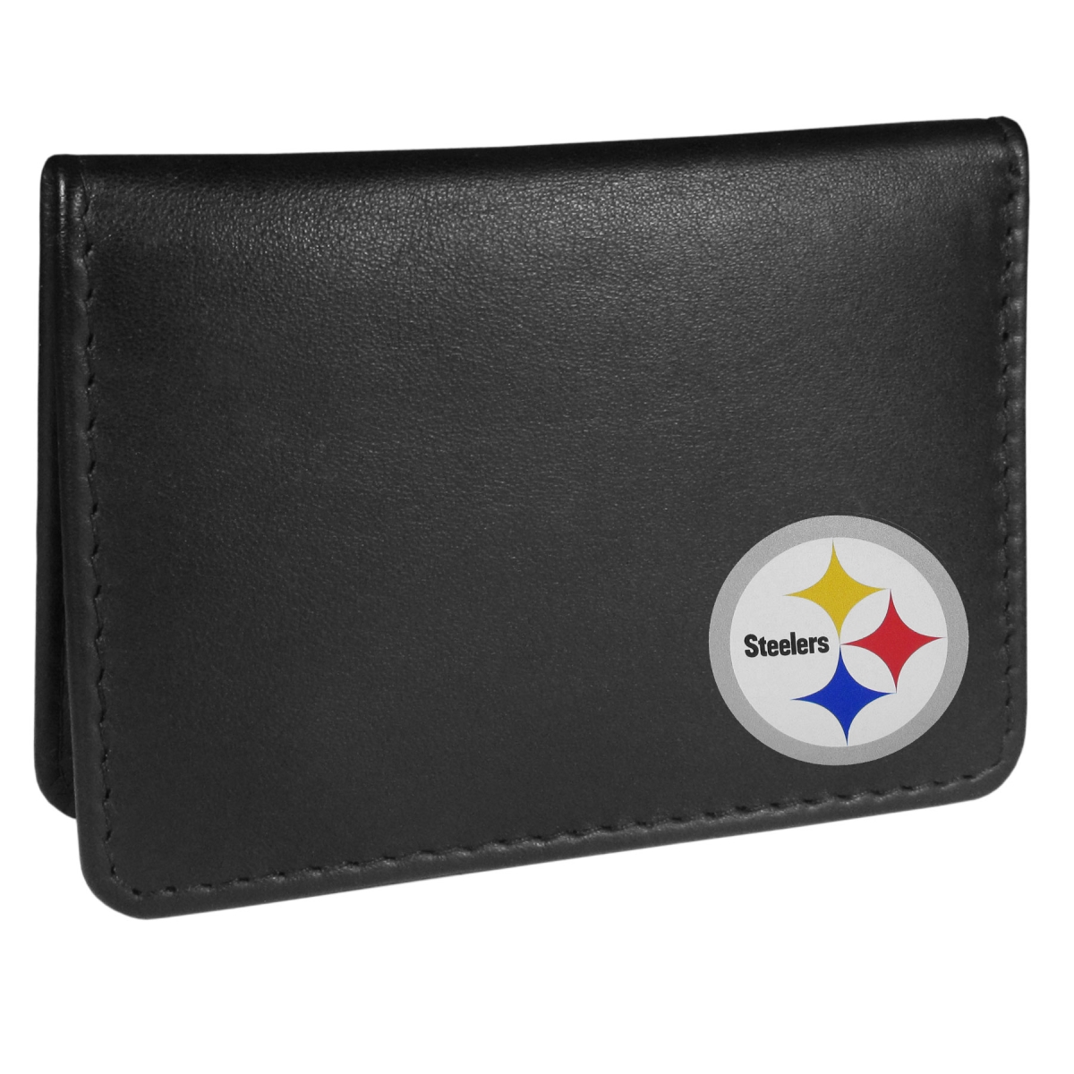 Siskiyou FBIM160KCS Pittsburgh Steelers Weekend Bi-Fold Wallet & Strap Key Chain