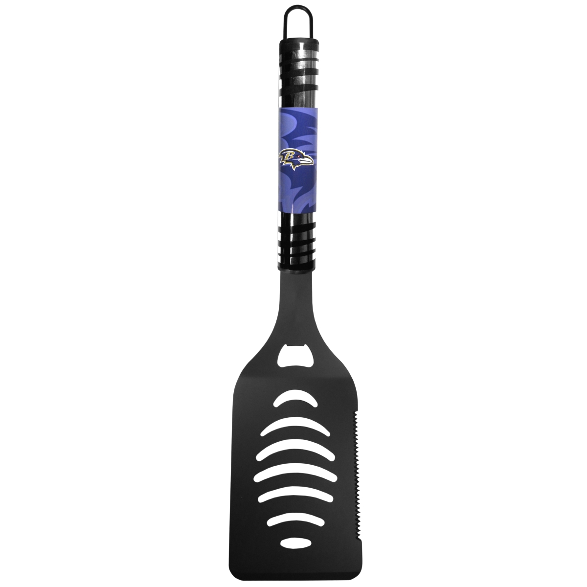 Siskiyou FBCS180 NFL Baltimore Ravens Steel Black Spatula
