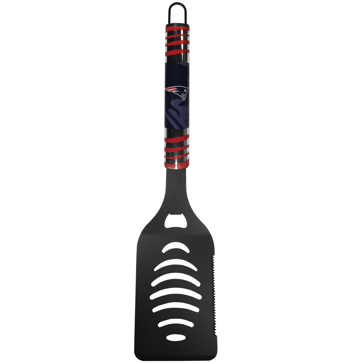 Siskiyou FBCS120 NFL New England Patriots Steel Black Spatula