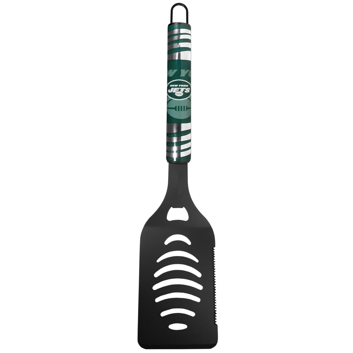 Siskiyou FBCS100 NFL New York Jets Steel Black Spatula