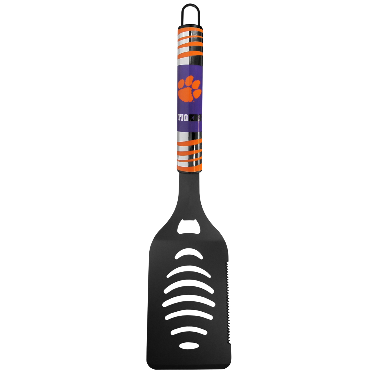Siskiyou CBCS69 NCAA Clemson Tigers Steel Black Spatula